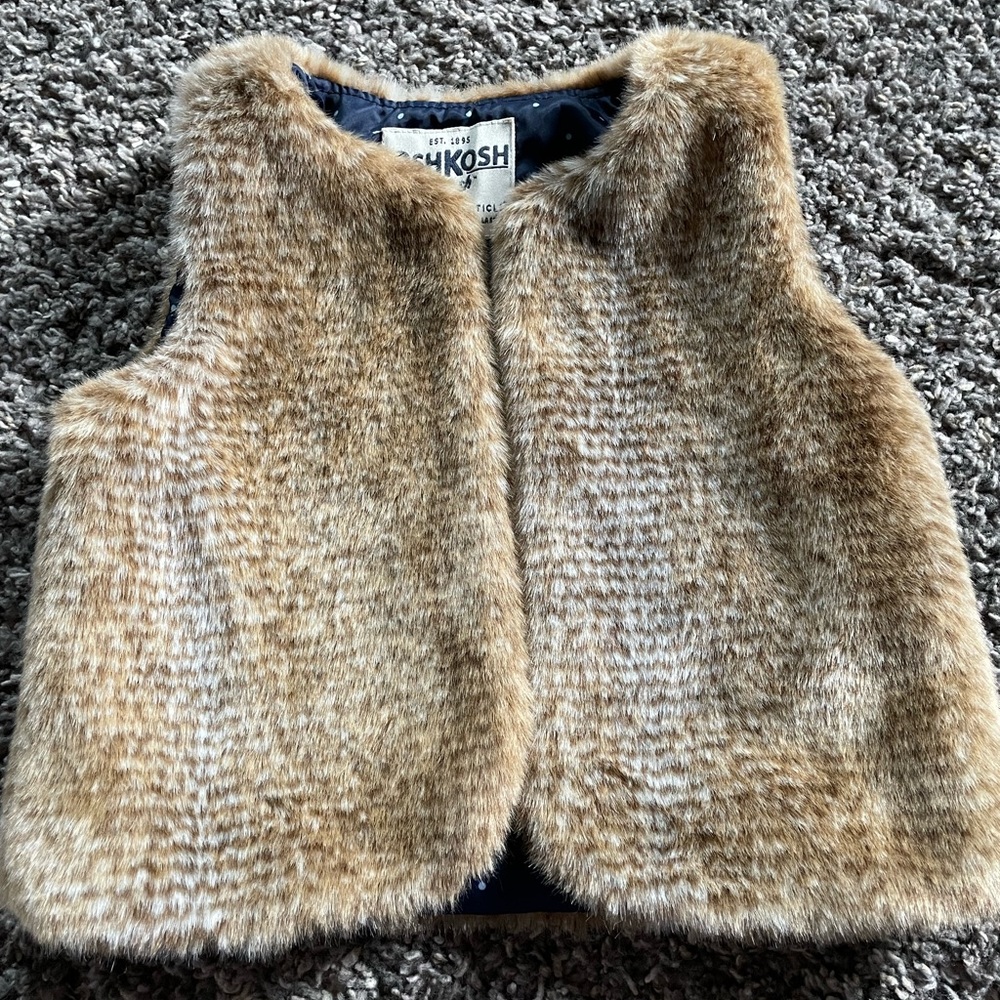 OSHKOSH FUR VEST
